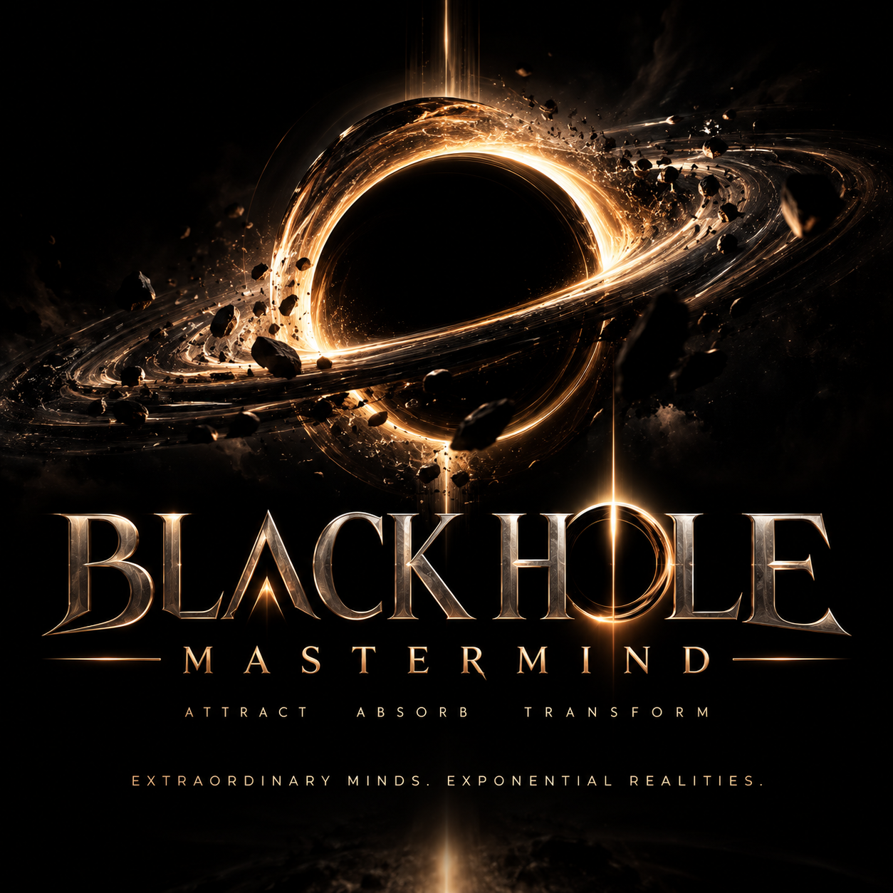 Black Hole Mastermind, attract absorb transform